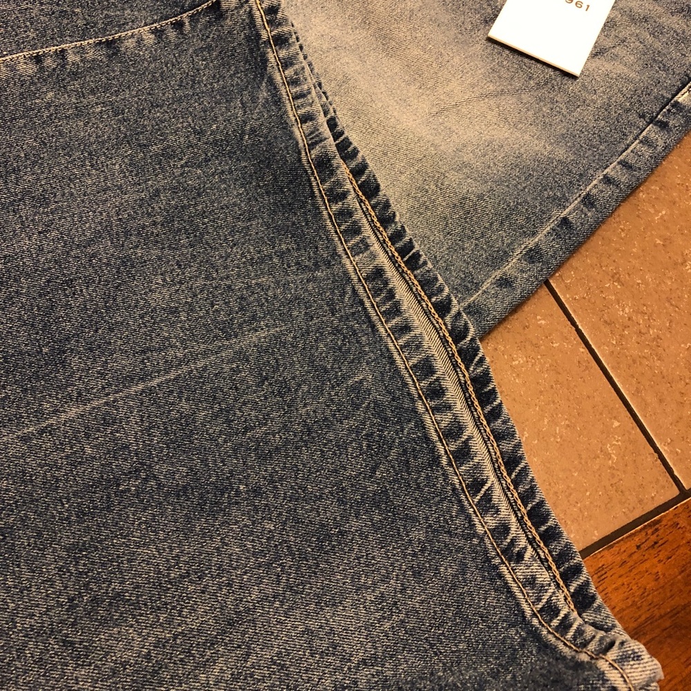 DL1961 Ultra wide leg Indigo Flare Jeans size 27 - Picture 3 of 8